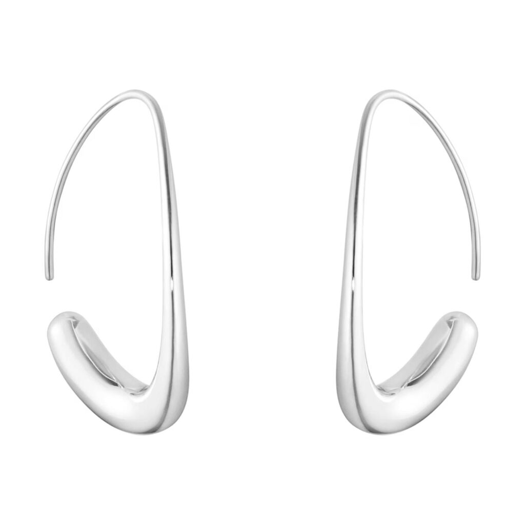 Sterling Silver Offspring Open Earhoops